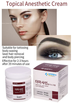 tätowieren aktuelle Creme des Lidocaine-450G/Betäubencreme für Gesicht Microneedling dauerhaftes Make-up