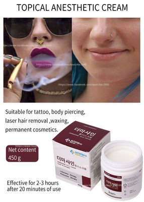 tätowieren aktuelle Creme des Lidocaine-450G/Betäubencreme für Gesicht Microneedling dauerhaftes Make-up