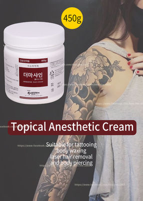 tätowieren aktuelle Creme des Lidocaine-450G/Betäubencreme für Gesicht Microneedling dauerhaftes Make-up
