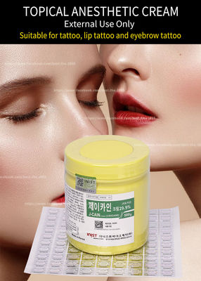 500g Gesicht betäubendes koreanisches Sahnej CAIN Numbing Cream 15,6% 10,56% 29,9%