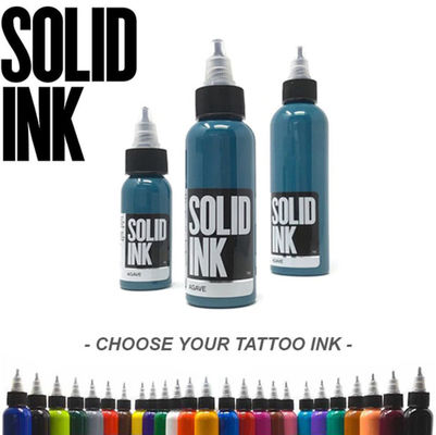 Nicht gefährliche Farben tätowieren Tinten-Pigment festes 30ML 60ML mit Glyzerin