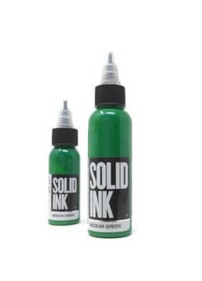 Spritzpistolen-Festtinte-Tätowierungs-Tinten-mittlere grüne reine pflanzliche Materialien 30ML 60ML
