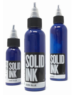 Dunkelblaues organisches Pigment der Festtinte-Tätowierungs-Tinten-30ML 60ML 120ML