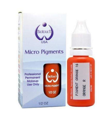 Orange Pigment-Farbdauerhafte Make-up Microblading-Versorgungs-Augenbraue Biotouch MicrGel polishgment, die MicrGel polishgmentation schattiert