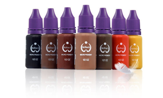 PIGMENT-dunkelbraune Pigment-Farbdauerhafte Make-up Microblading-Versorgungs-Augenbraue Biotouch Mikro, diemicrGel polishgmentation schattiert