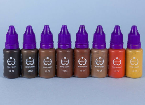 PIGMENT-dunkelbraune Pigment-Farbdauerhafte Make-up Microblading-Versorgungs-Augenbraue Biotouch Mikro, diemicrGel polishgmentation schattiert