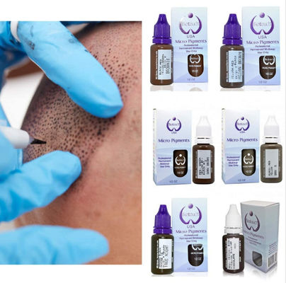 PIGMENT-dunkelbraune Pigment-Farbdauerhafte Make-up Microblading-Versorgungs-Augenbraue Biotouch Mikro, diemicrGel polishgmentation schattiert
