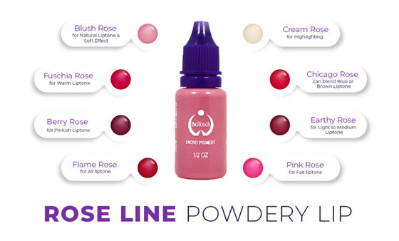 PIGMENT-Rose Pigment Color Permanent Makeups Microblading Biotouch Mikroversorgungs-Augenbraue, die MicrGel polishgmentation schattiert