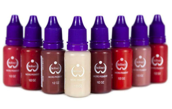 PIGMENT-rote Pigment-Farbdauerhafte Make-up Microblading-Versorgungs-Augenbraue Biotouch Mikro, diemicrGel polishgmentation schattiert
