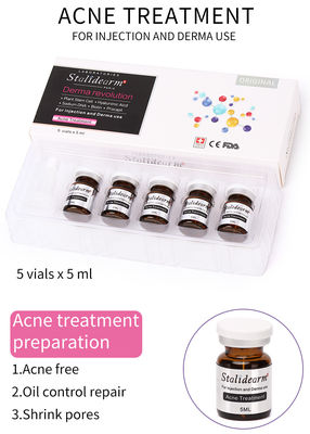 Akne-Behandlungs-Wesentlich-Serum-Einspritzung verwenden Meso-Theraphy, das sicheres gutes Effekt-Serum 5pcs/Set einstellte