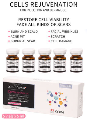 Zellverjüngungs-Serum-Anti-Alternwesentlicheinspritzungsgebrauchs-Serumsatz 5pcs/set stützt Haut-Hydratation u. Festigkeit