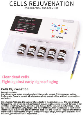 Zellverjüngungs-Serum-Anti-Alternwesentlicheinspritzungsgebrauchs-Serumsatz 5pcs/set stützt Haut-Hydratation u. Festigkeit