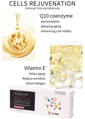 Zellverjüngungs-Serum-Anti-Alternwesentlicheinspritzungsgebrauchs-Serumsatz 5pcs/set stützt Haut-Hydratation u. Festigkeit