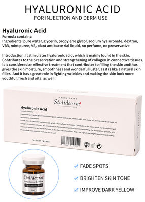 Stellte ursprüngliche Hyaluronsäure-Jugend Stalidearm Serum-, daseinspritzung sicheres materielles Wesentliches benutzen, natürlichen Effekt für jüngeres Gesicht ein