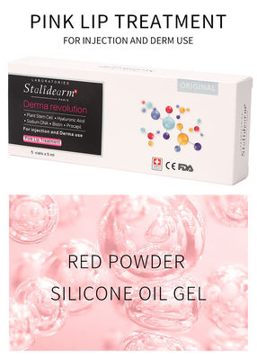 Großhandels-Marken-Rosa-Lippenbehandlungs-Einspritzungs-Serum-sicheres Wesentlich-Mesotherapie Stalidearm ursprüngliches stellte 5pcs/Set ein