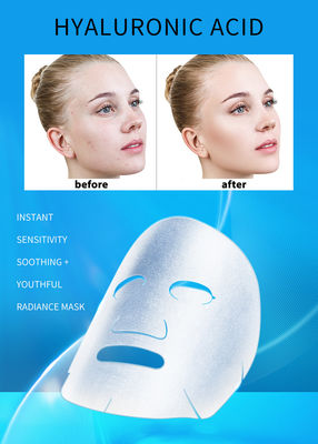 Reine materielle befeuchtende Gesichtshyaluronsäure-feste Haut der masken-7pcs