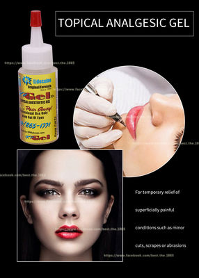 Tattoo Betäubungsgel 30ML Permanent Make-up Anästhesie Gel Tattoo Lidocain Gel