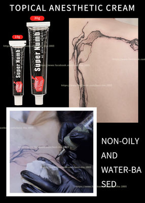 Super Taubheitstattoo Taubheitscreme Dauermake-up Betäubungscreme Lippe Augenbraue Körperkunst Körpertattoo