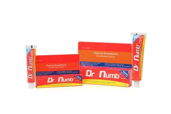 Dr Numb Topical Tattoo Numb Cream Lido-caine Skin Cream for Waxing Miro Blading Miro Needling